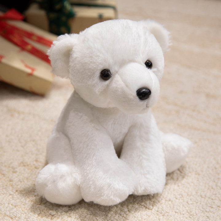 Premium Plush Lamb Comforter Stuffed Toy with Soft Faux-Fur and Embroidered Features Kalsten