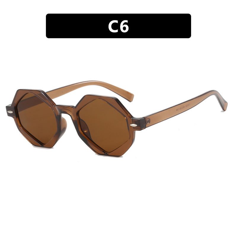 Ladies trendy sunglasses in modern octagonal design Kalsten