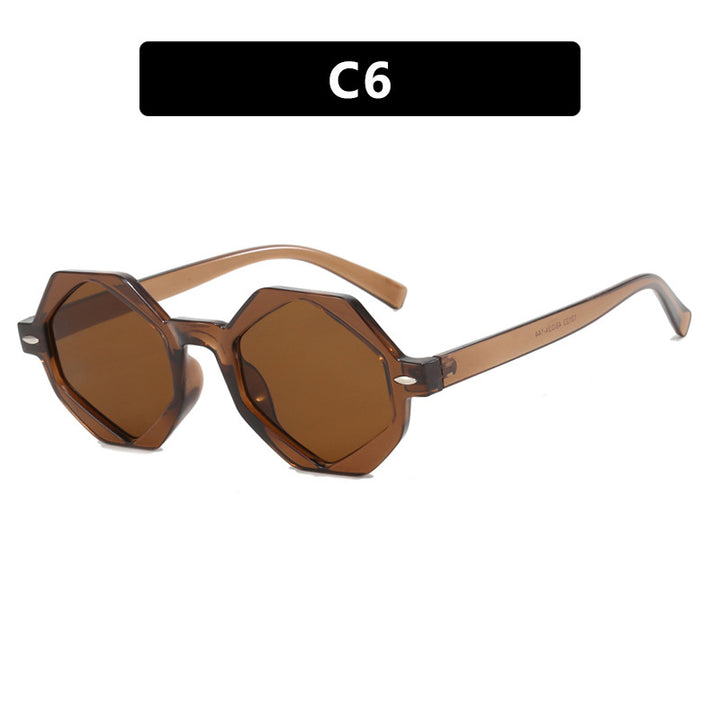 Ladies trendy sunglasses in modern octagonal design Kalsten