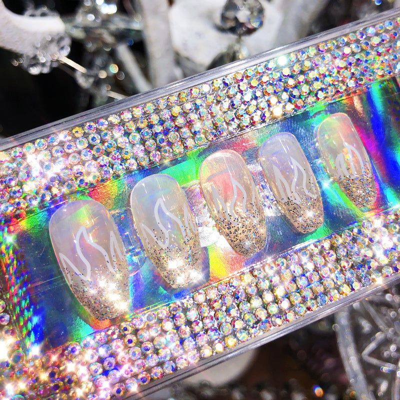 Glamorous Acrylic Press-On Nail Set