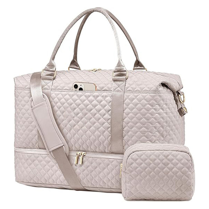 Padded Travel Bag with Removable Cosmetic Pouch Kalsten