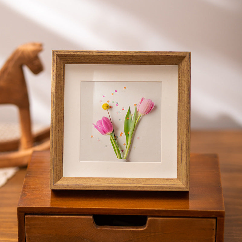 Charming Illustrated Pet Frame for Home