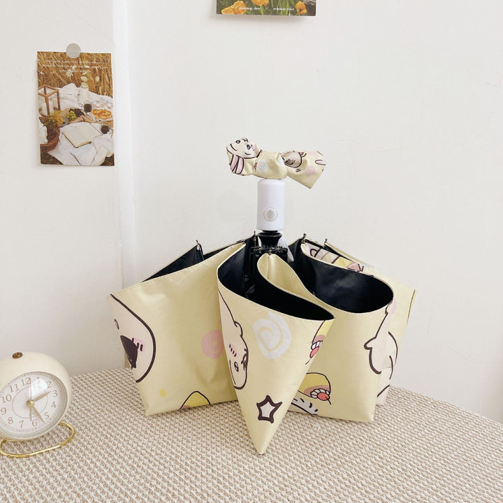 Women's Folding Umbrella with Playful Animal Design Kalsten