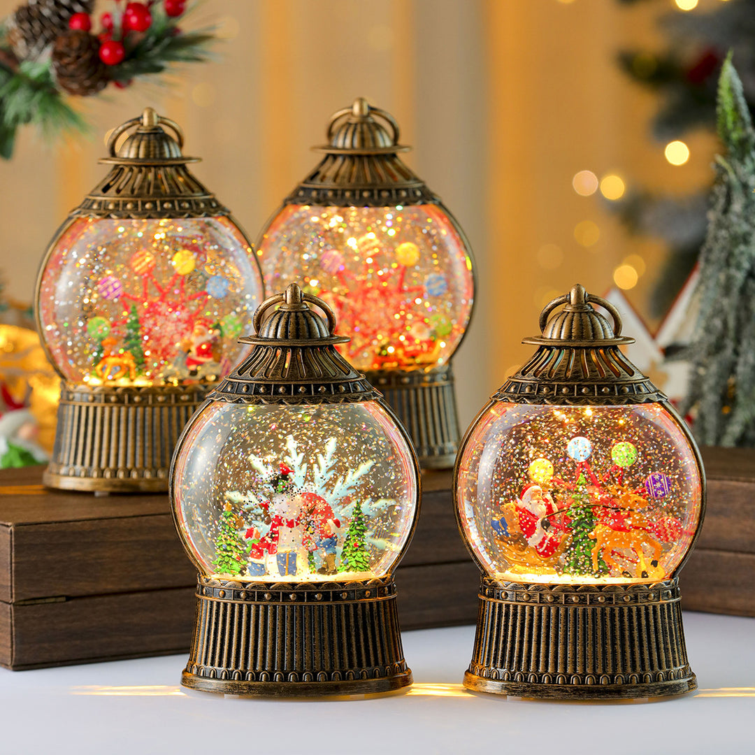 Decorative LED Snow Globe Lantern Kalsten