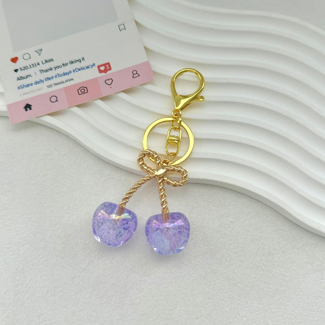 Cherry-Inspired Decorative Keychain Kalsten