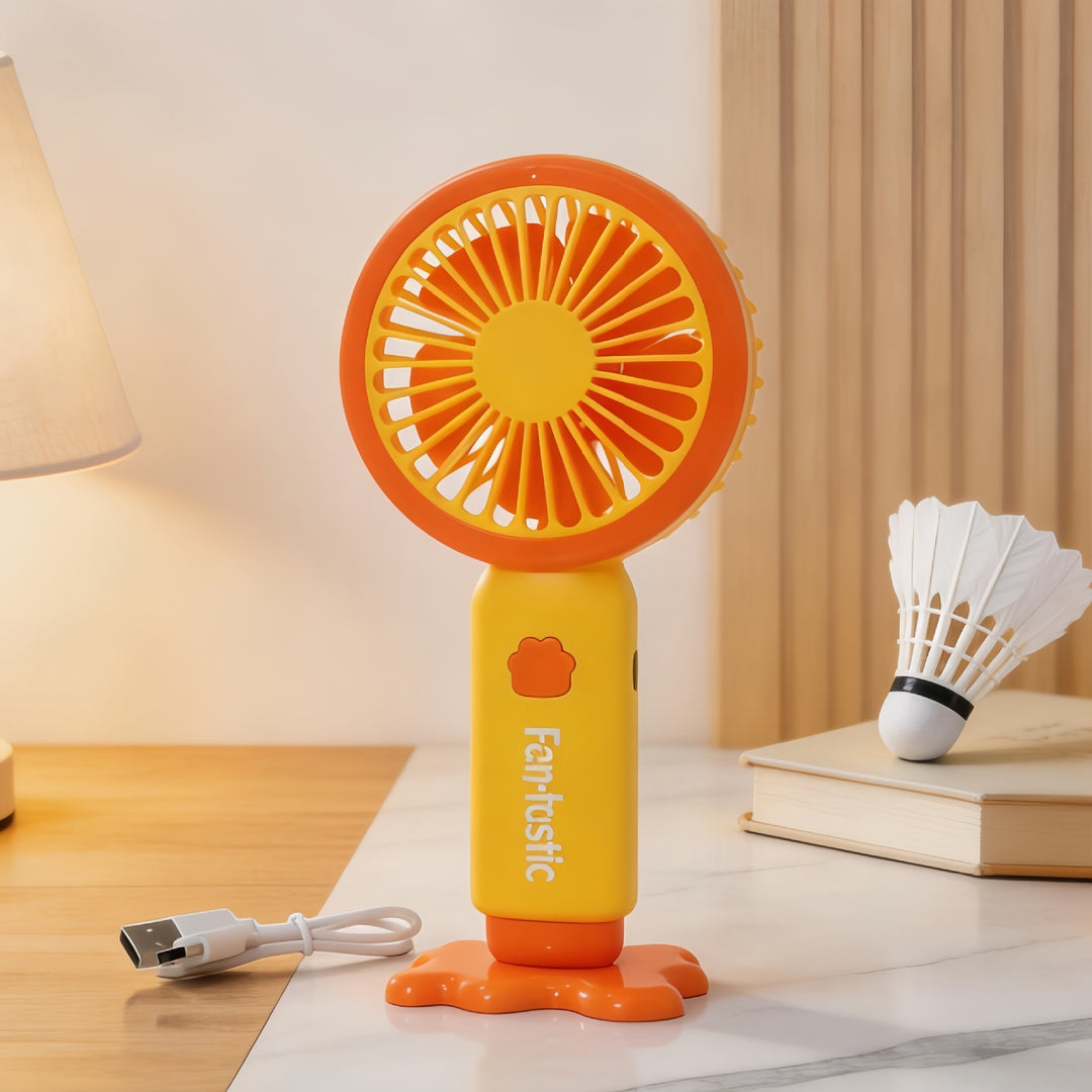 Women's portable handheld fan with splashy animal design Kalsten
