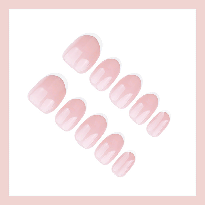 Nail set with elegant French design Kalsten