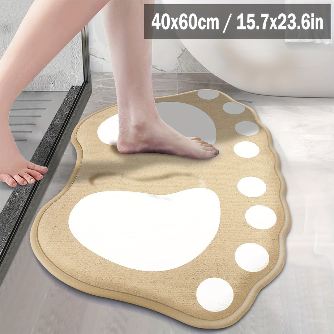 Footprint Bath Mat Kalsten