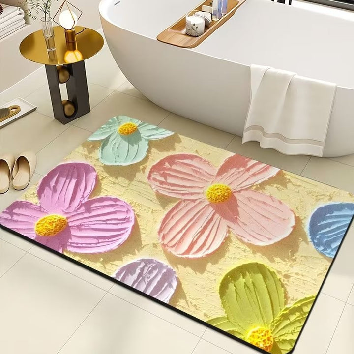 Floral Print Area Rug Kalsten