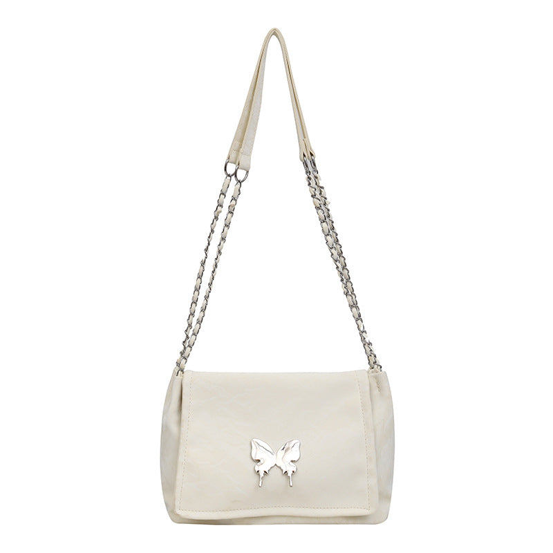 Elegant Butterfly-Embellished Crossbody Bag