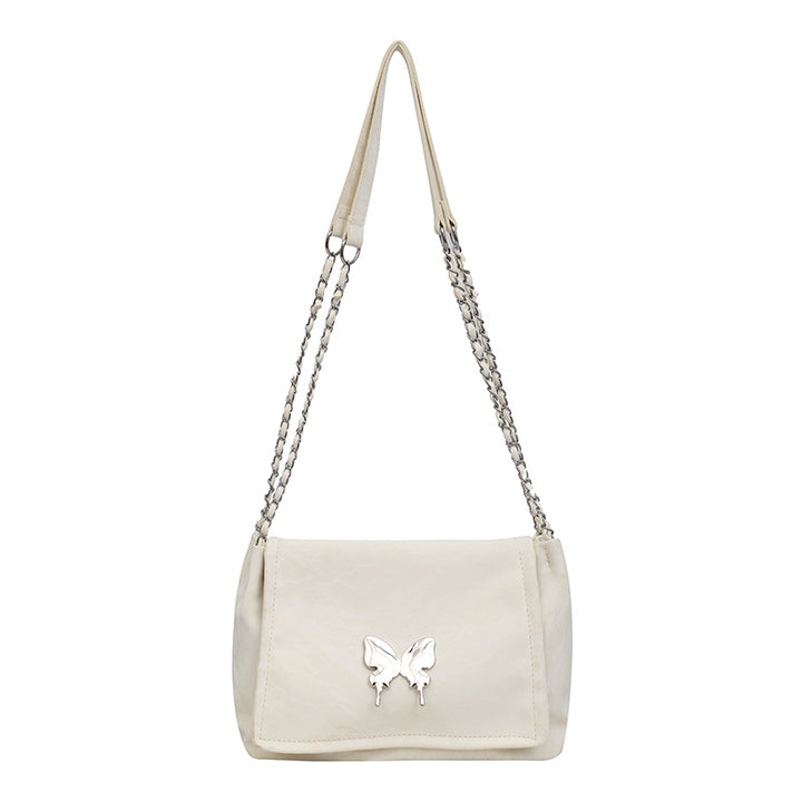 Elegant Butterfly-Embellished Crossbody Bag
