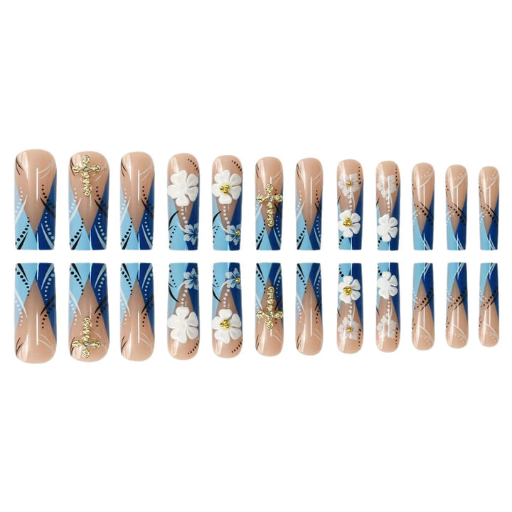 Decorative 3D Floral Nail Art Extensions Kalsten