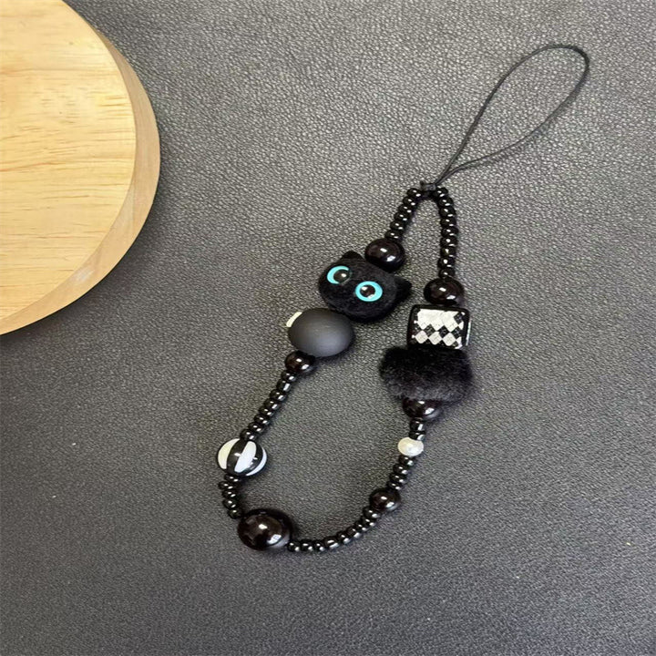 Unique Handcrafted Beaded Charm Keychain Kalsten