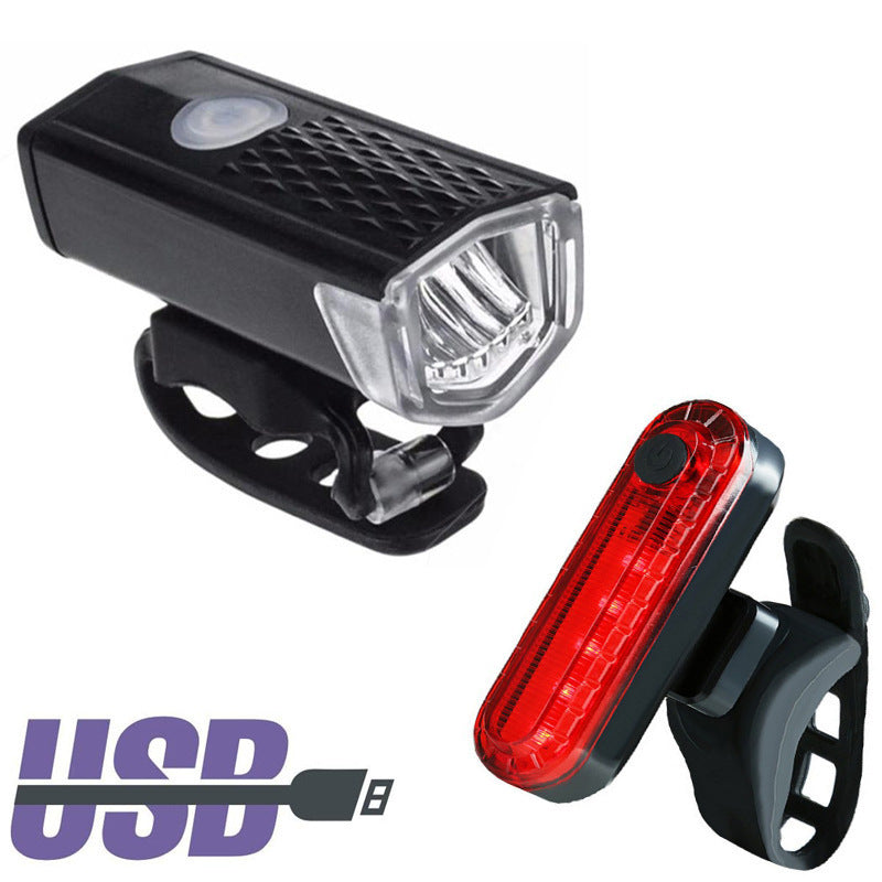 USB Rechargeable Bicycle Light Set Kalsten