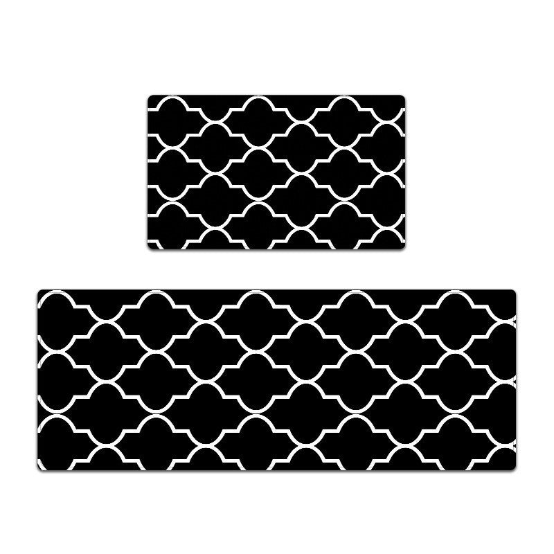 Geometric Pattern Runner and Mat Set Kalsten