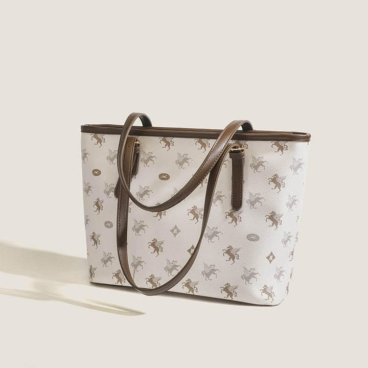 Elegant Designer Tote Bag with Unique Pattern