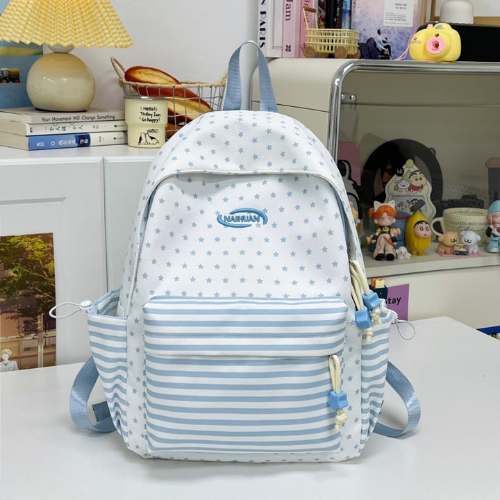 Stylish Star-Patterned Casual Backpack Kalsten