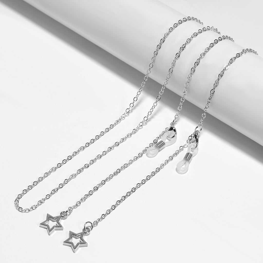 Stylish Star-Embellished Eyewear Chain Kalsten
