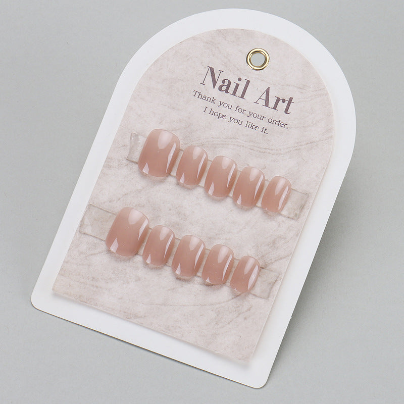 Glossy Square Press-On Nails Kalsten