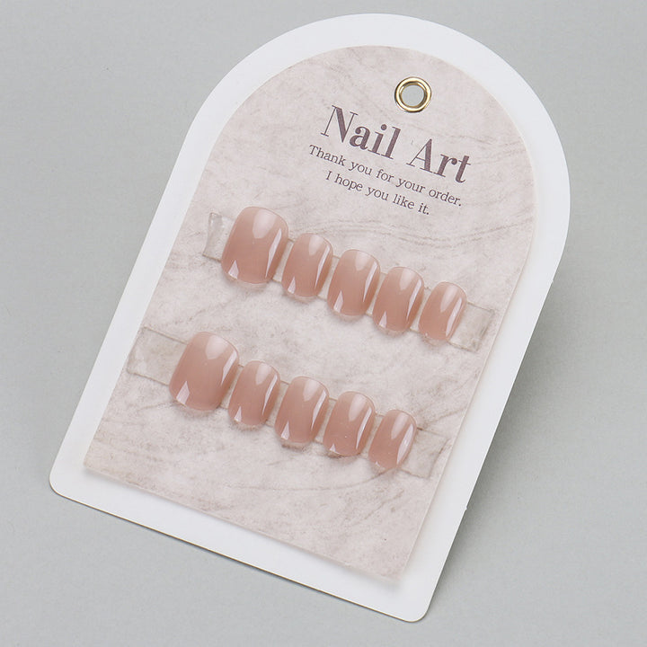 Glossy Square Press-On Nails Kalsten