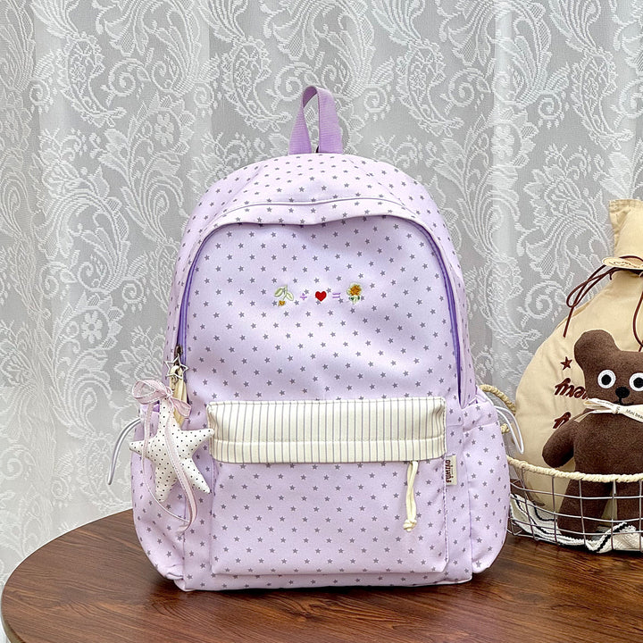 Casual Star-Printed Backpack Kalsten