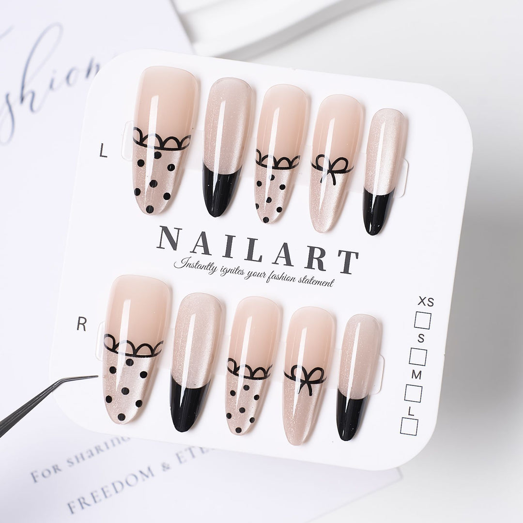 Artistic 3D Butterfly Press-On Nail Set Kalsten