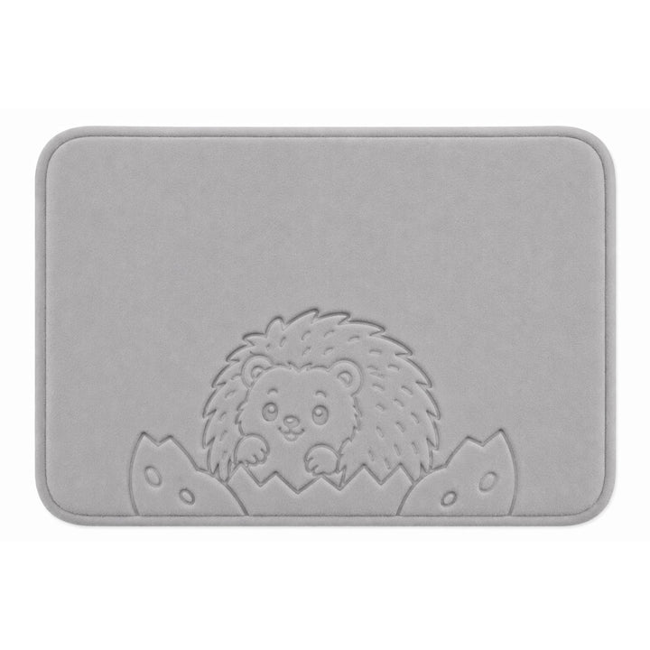 Playful Bird-Themed Bath Mat