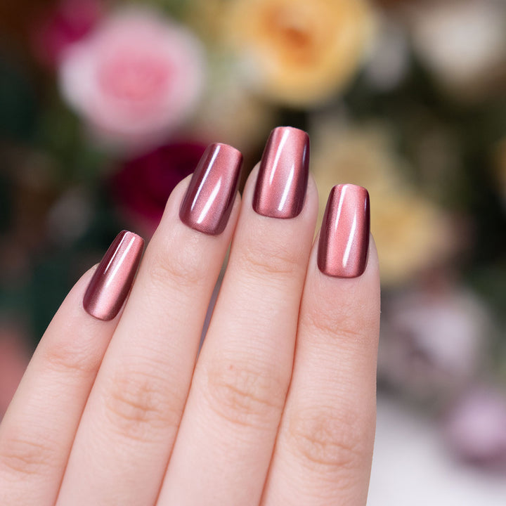Glossy Press-On Nail Art  1791110921