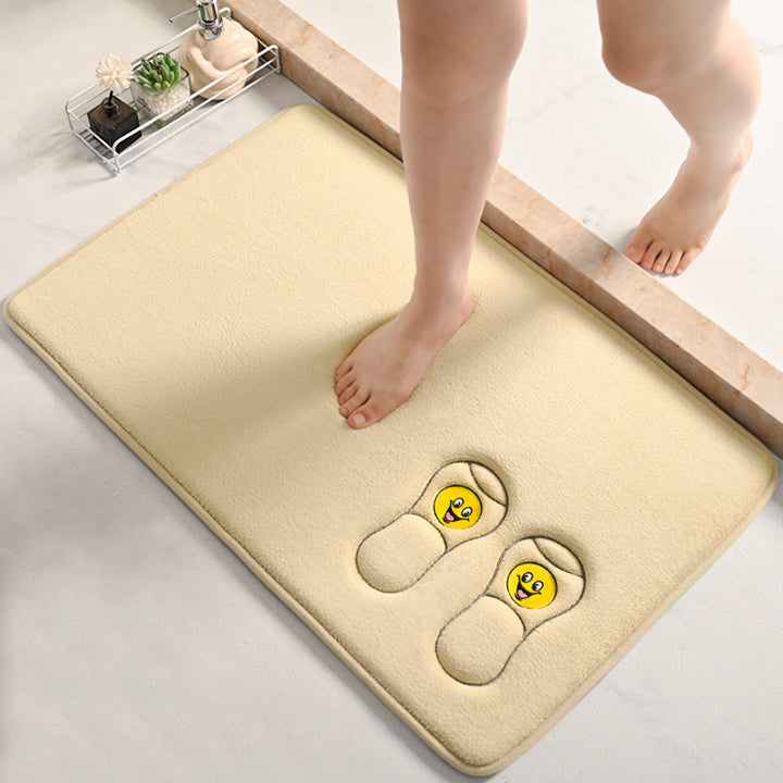 Cartoon-Themed Bath Mat Kalsten