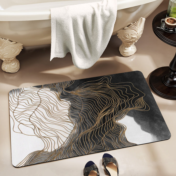 Artistic Bath Mat Kalsten