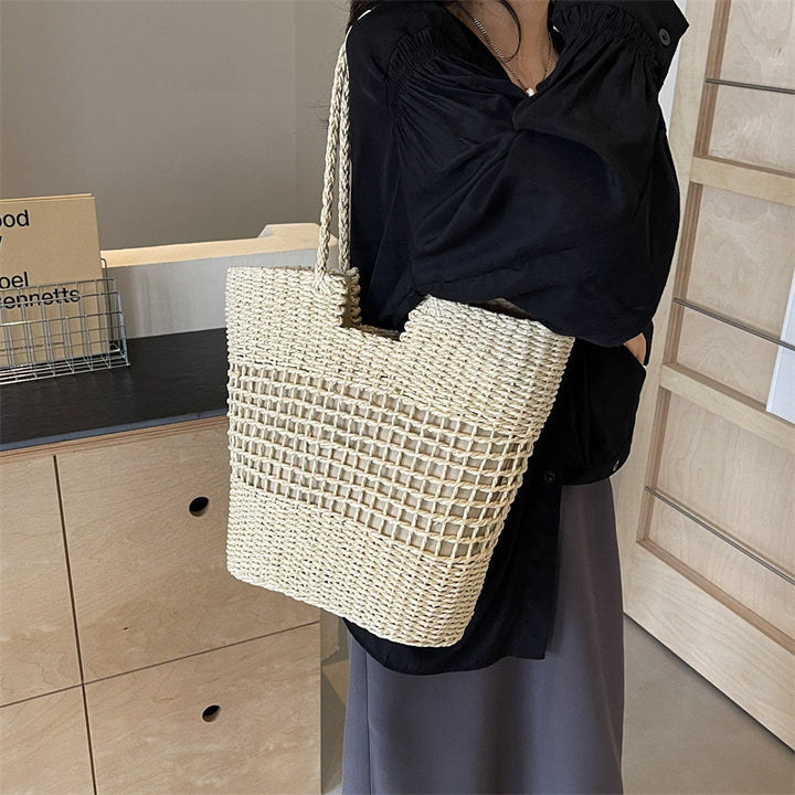 Macramé Tote Bag with Open Structure Kalsten