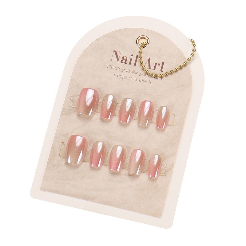 Premium Glossy Press-On Nail Set with Gradient Finish Kalsten