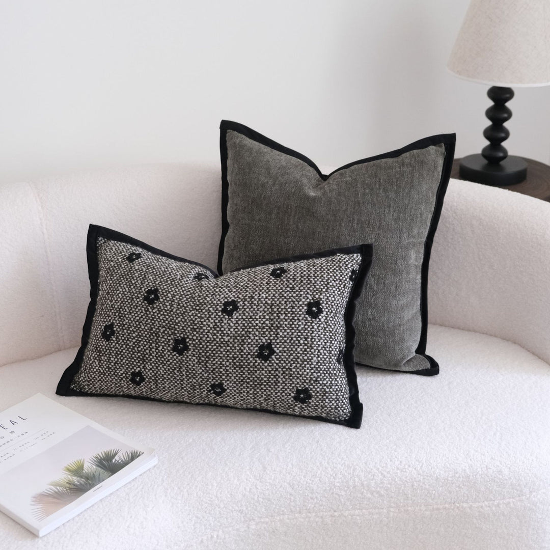 Textured Decorative Throw Pillow for Home Decor