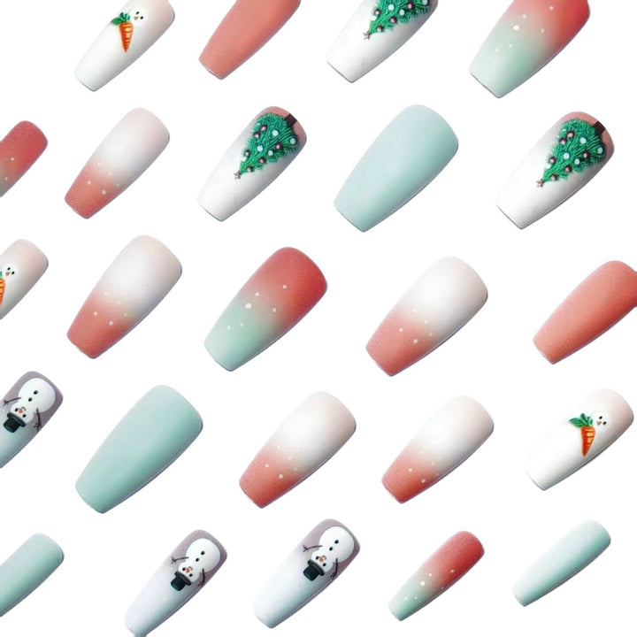 Holiday-Themed Decorative Nail Art Kalsten