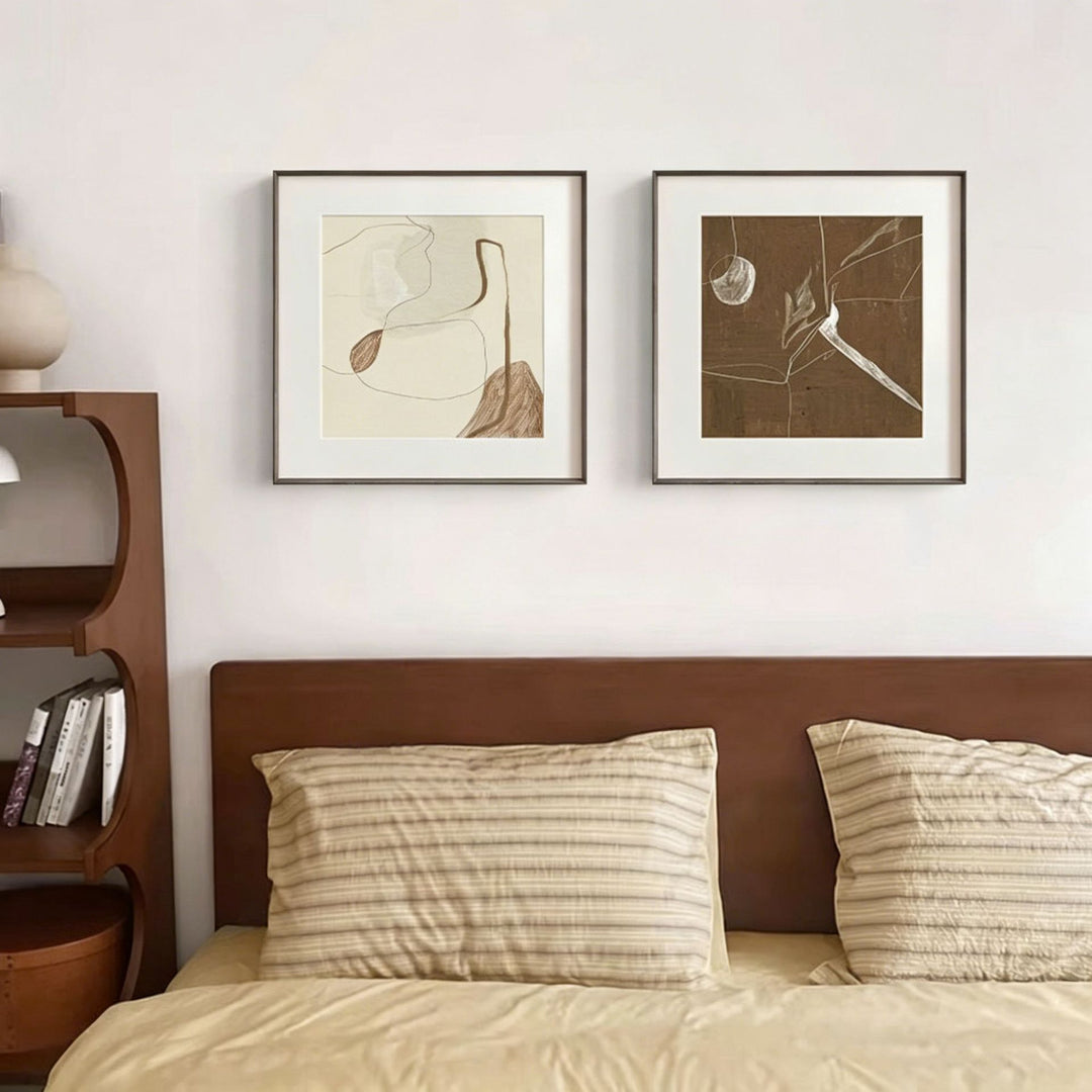 Minimalist Abstract Framed Artwork