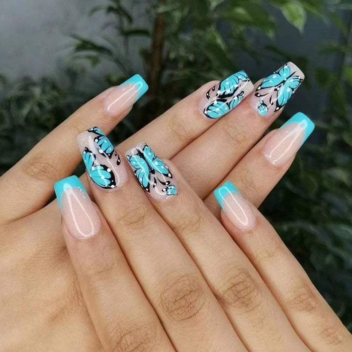 Artistic Butterfly Nail Art Set
