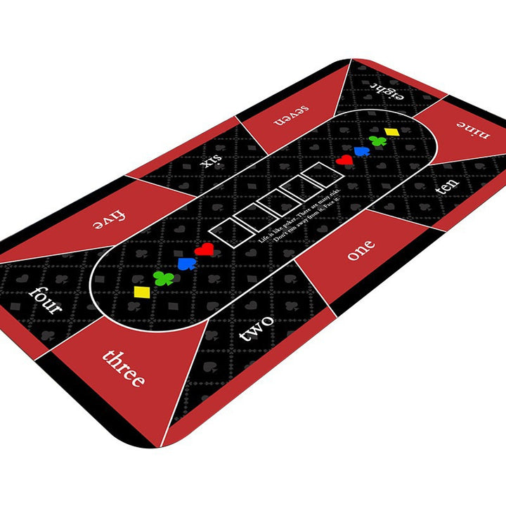 Casino-Themed Table Cover