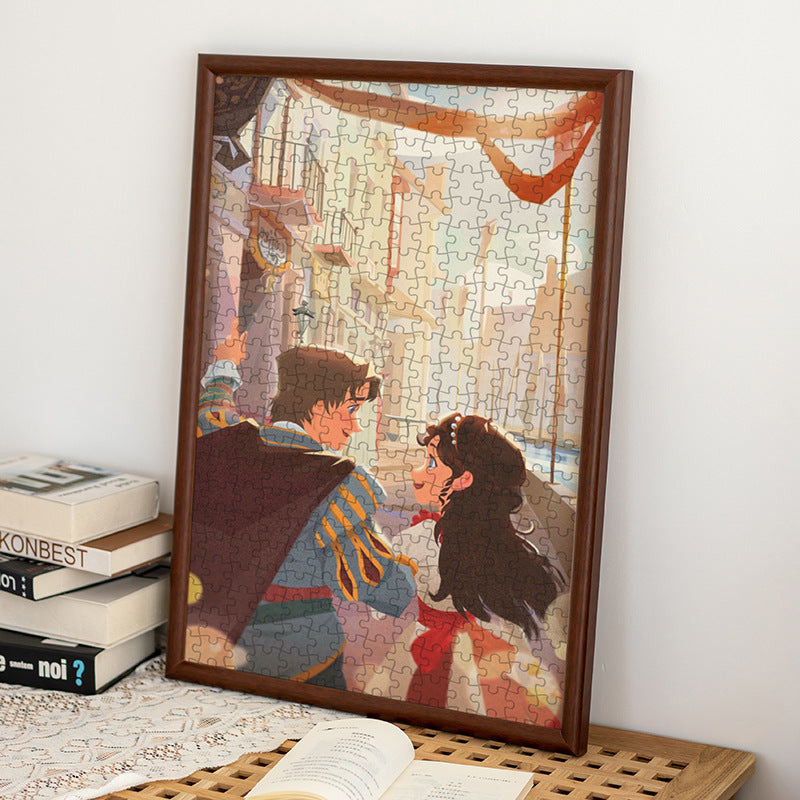 Artistic Jigsaw Puzzle Frame