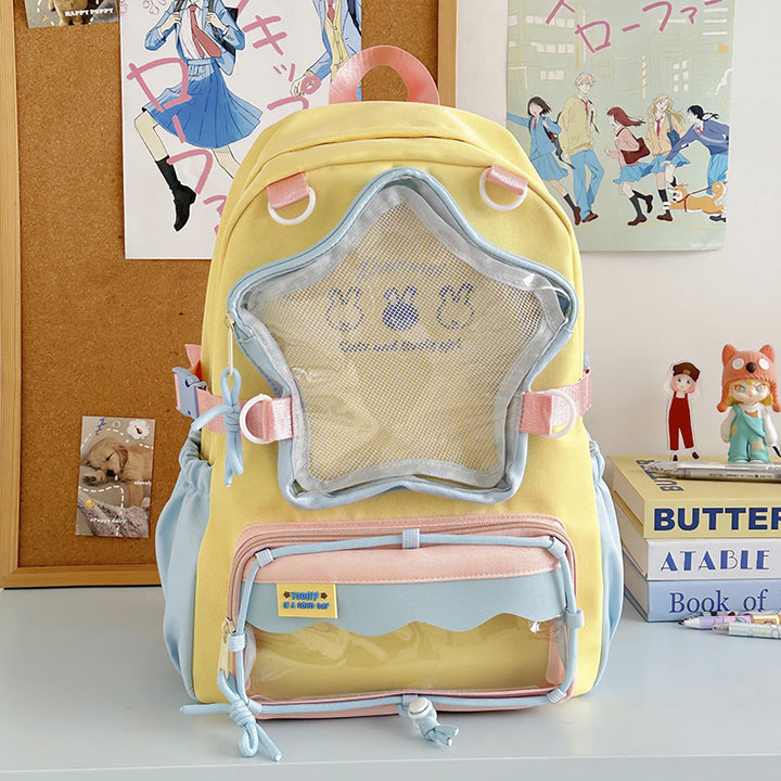 Fun Star-Shaped Design Backpack Kalsten