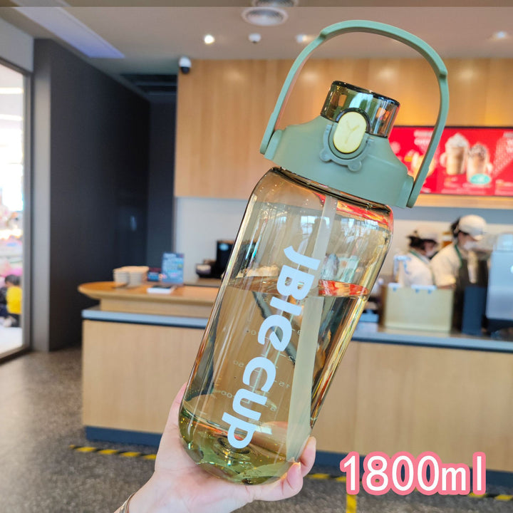 Women's large water bottle with leak-proof lid and straw Kalsten