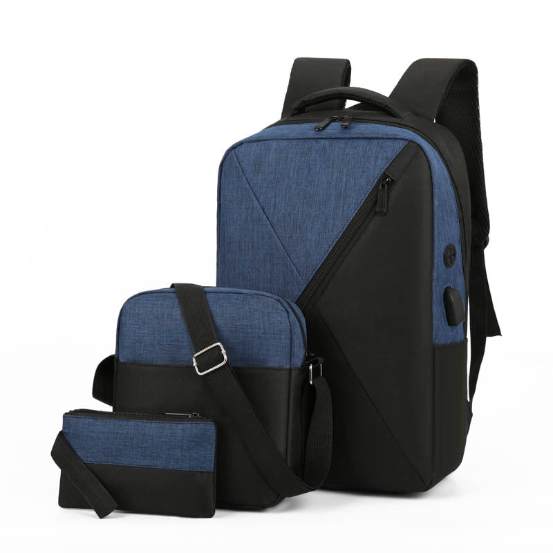 Versatile Three-Piece Travel Backpack Set Kalsten