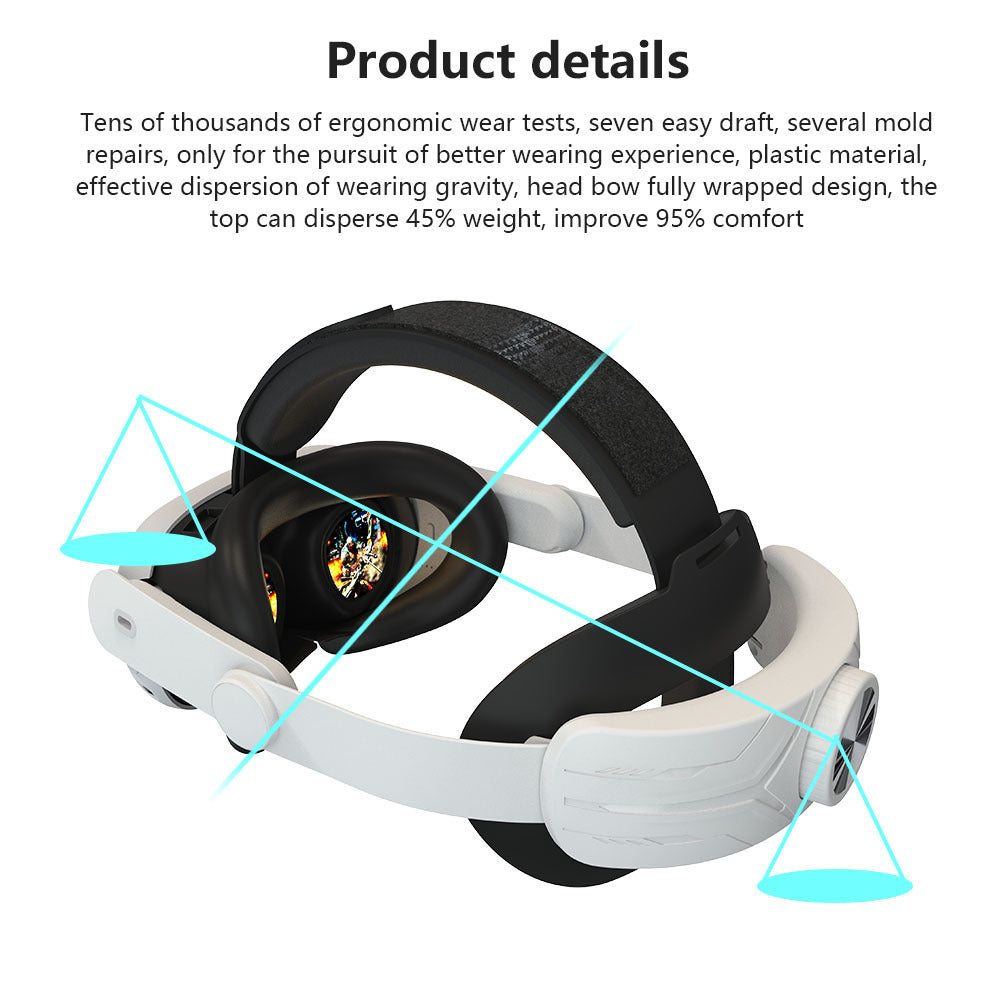 VR-Headset with Adjustable Wearing Comfort Kalsten