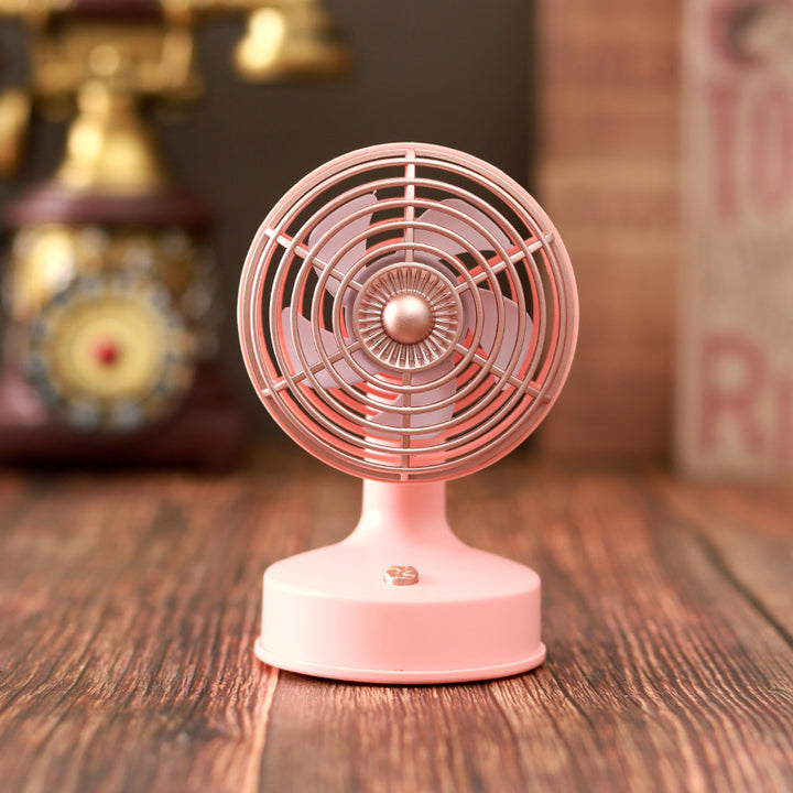 Women Portable Table Fan with Flexible Tilt Adjustment Kalsten