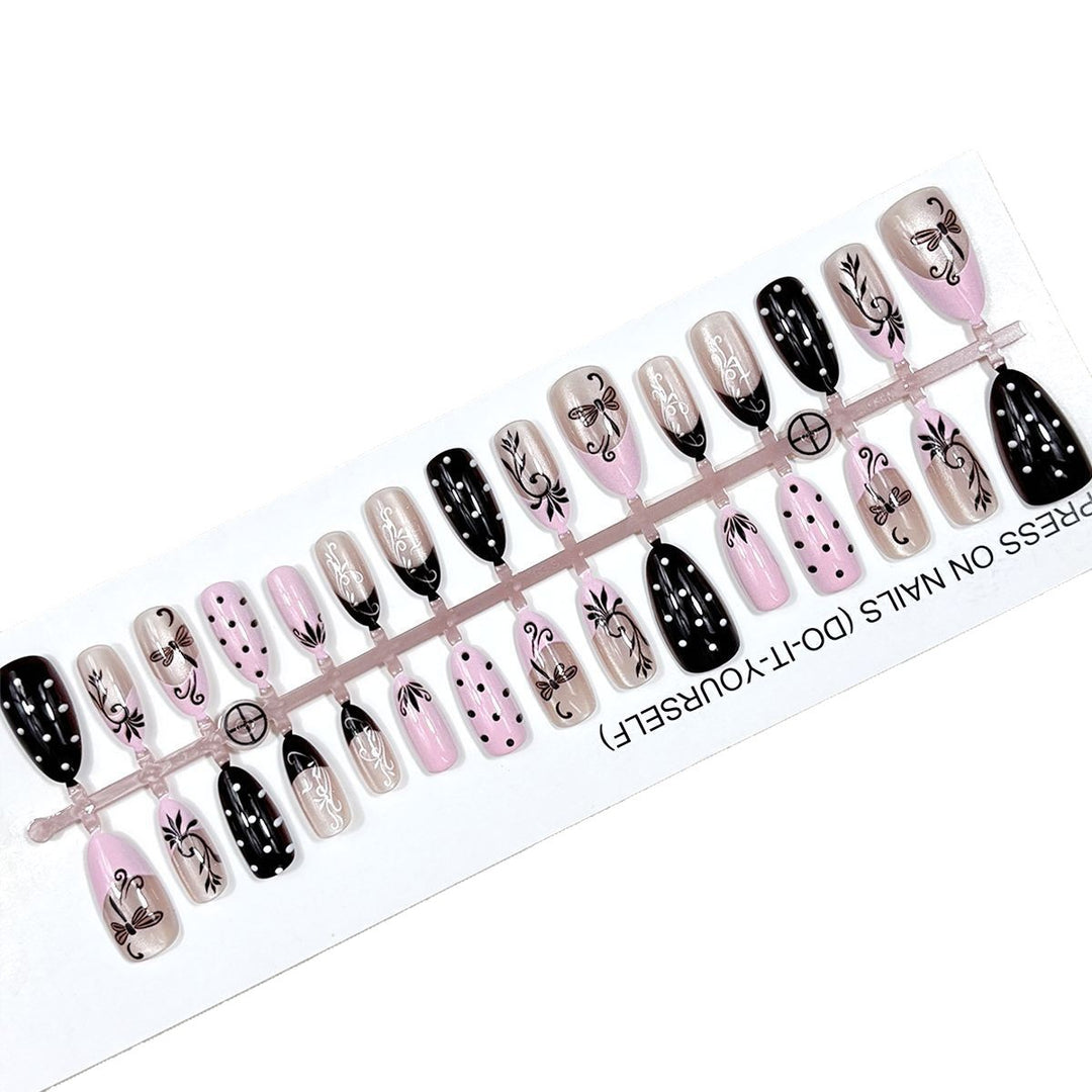 Premium Artistic Press-On Nail Set Kalsten
