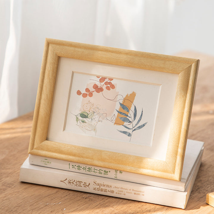 Decorative Framed Botanical Art Print for Home