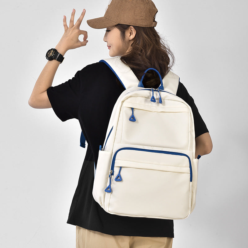 Urban leisure backpack with multifunctional zipper pockets Kalsten