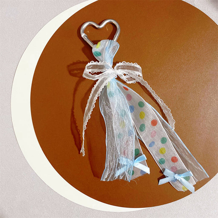 Decorative Heart-Shaped Keychain kalsten