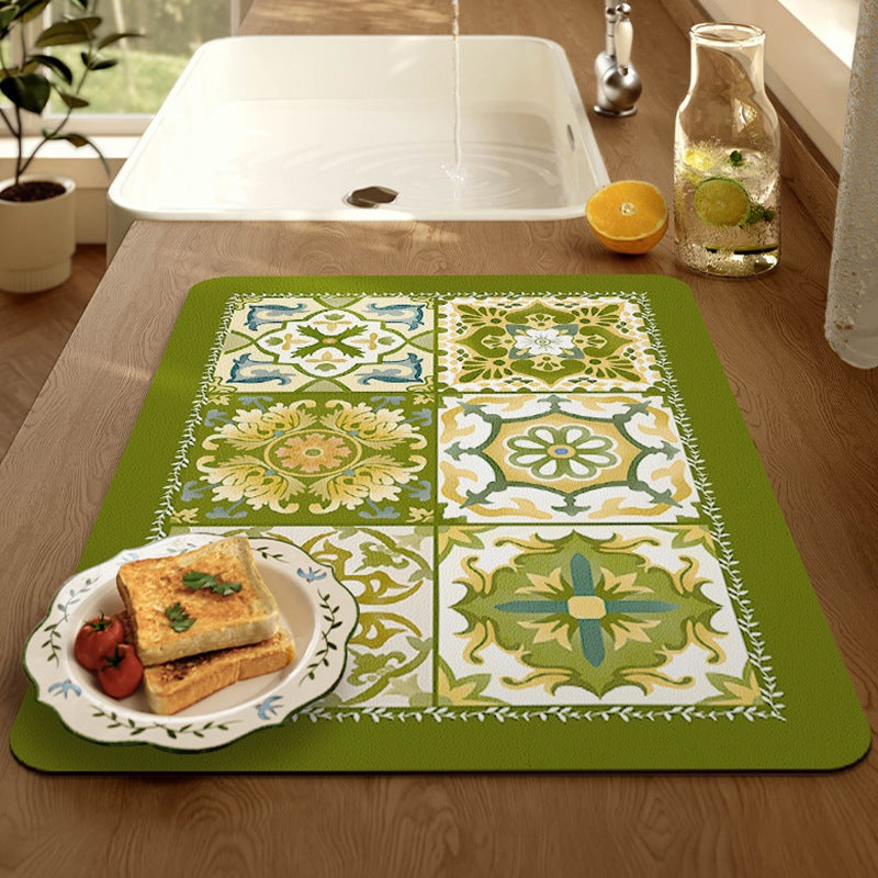 Decorative Kitchen Sink Mat