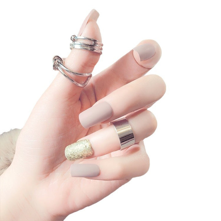 Elegant Matte Press-On Nail Set