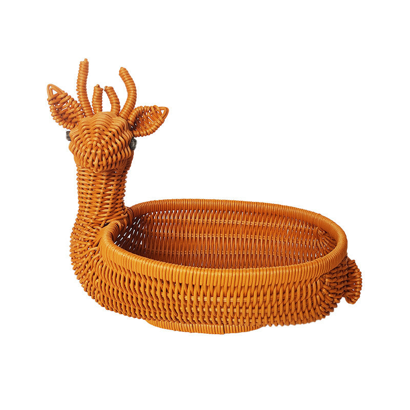 Decorative Woven Duck-Shaped Basket Kalsten